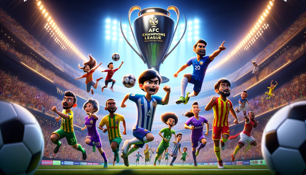 ai pixar cartazes liga dos campeões afc