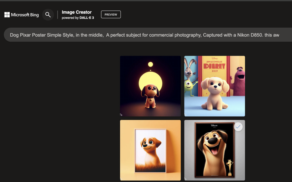 ai-pixar-ملصقات-bing-image-creator-المزيد-الكلمات السريعة