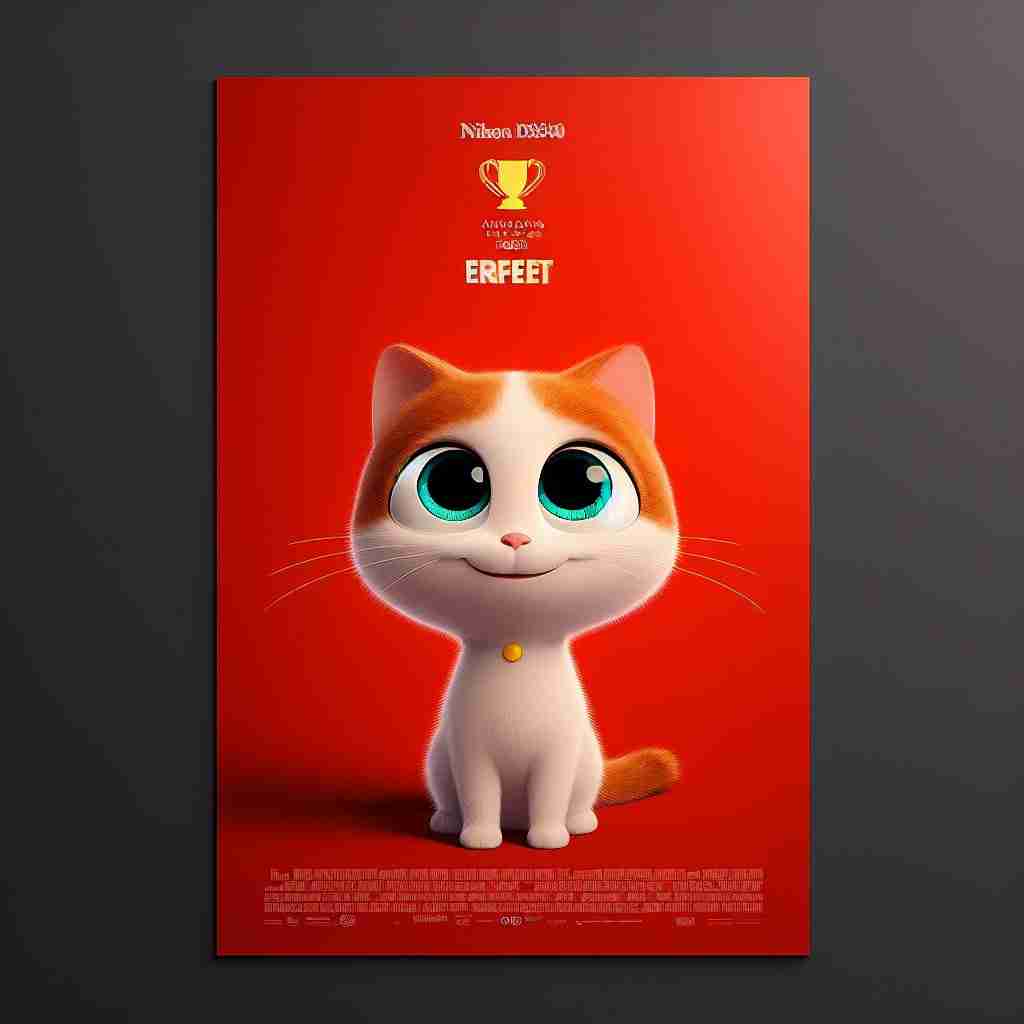 ai-pixar-ፖስተሮች-pixar-styles-cat-pixar-pet-ai